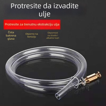 Ručna pumpa za samonasavljenje za dizel, ulje, vodu i ureu — bakrena glava, cijev za ureu, pogodna za velike kamione
