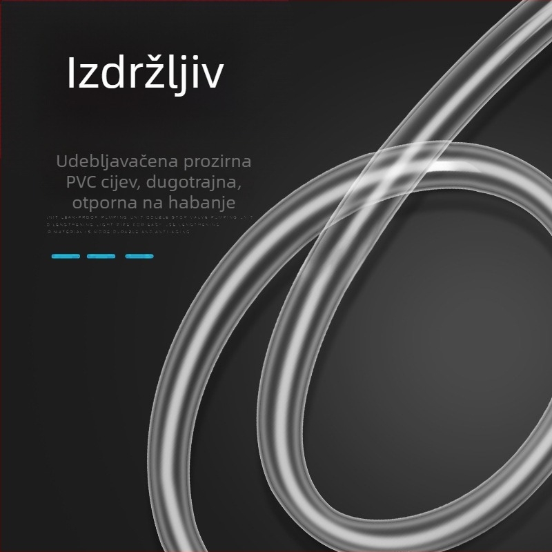 Ručna pumpa za usisavanje goriva iz rezervoara automobila – marka: Press pipe tubing; materijal: cijev za usisavanje ulja