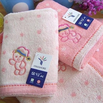 Dječji ručnik za lice od pamuka, Jacquard, 32s pređa, 50–80 g