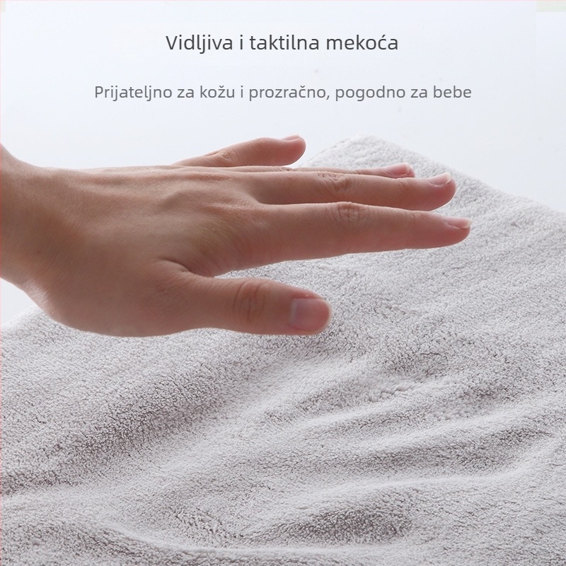 Set ručnika za hotelsko vjenčanje u poklon kutiji — ručnici od Coral Fleece, traka za kosu i kapica za sušenje, dizajn crtani životinje (Open Animals), 560 g, tkanina ravnog pređa (Plain weave), vlakno 20213, logo ispisan