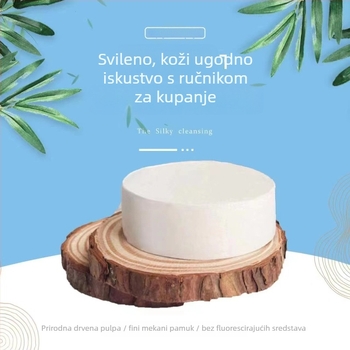 Dream Spirit Ekstra velika, debeli komprimirani ručnik za kupanje za poslovna putovanja, individualno pakiran, higijenski, jednokratni