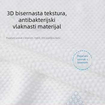 Jednokratni ručnik za kupaonicu od biljnih vlakana, individualno pakiran, Jacquard obrada, prijenosni putni ručnik za hotelsku upotrebu, upijanje 26-30 s
