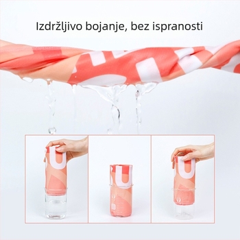 Sportski rashlađujući brzosušeći ručnik za badminton i trčanje, upijajući, prenosivi fitness ručnik, 140–170 g
