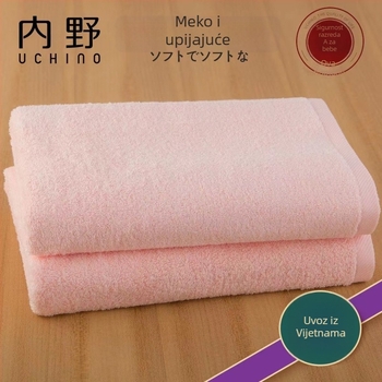 Ručnik za lice od 100% pamuka, 80–100 g, 40 niti, spiralna vlakna