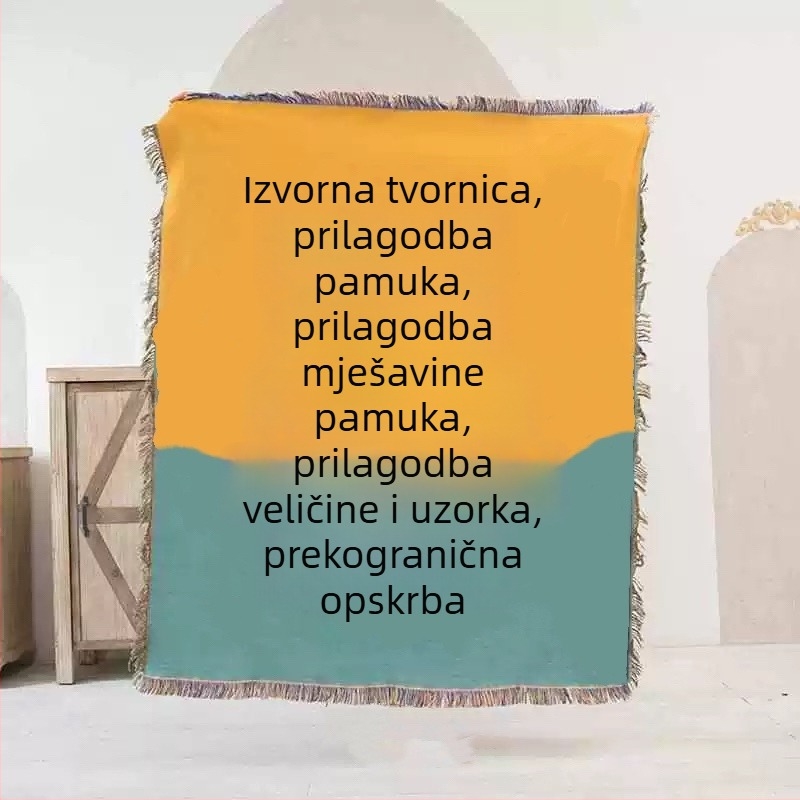 Prilagođene deke: prekrivaci za kauč, pletene deke, pokrivačke deke, pozadne tapiserije, vanjske deke