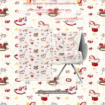 Dvostruka flanel deka s karikaturnim motivom, težina 300–500 g, pogodna za sve sezone, mogućnost prilagodbe