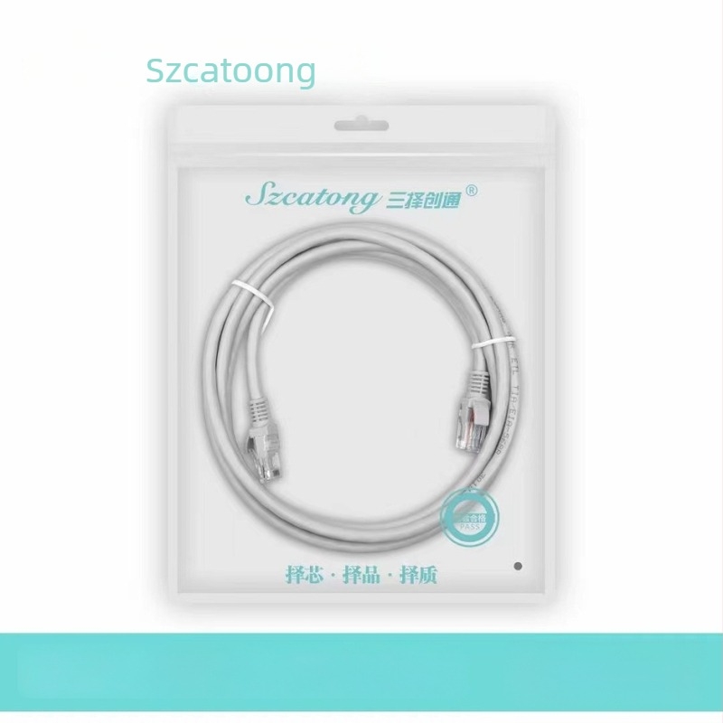 Cat6 patch kabel od bakra bez oksidacije, industrijske klase, Three-choice Chuangtong