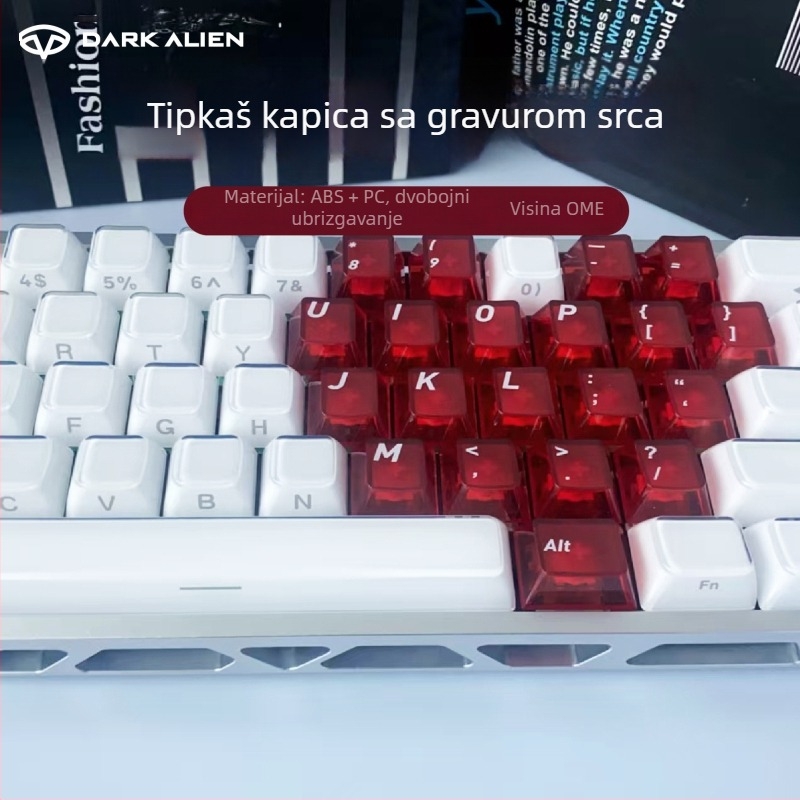 Love keycaps – prilagođene ABS kapice za mehaničke tipkovnice – 1 godina jamstva