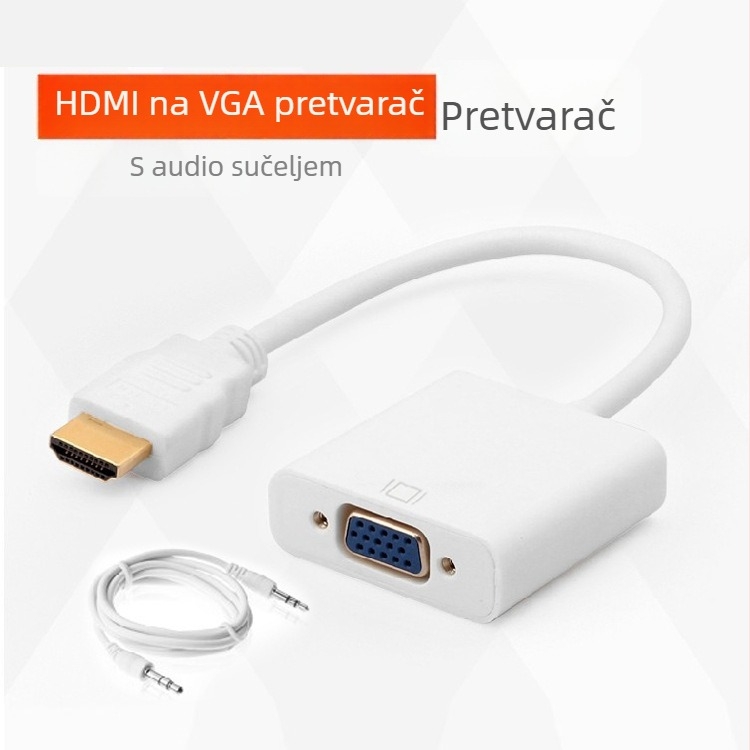 HDMI na VGA s audio konverterom - Adapter kabel za projektor i PC na LCD TV