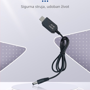 Xiongye USB adapter kabel, izlaz 5V→9-12V, model 9V-12V, jednostruki konektor, sučelje: drugo