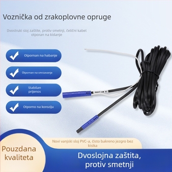 Kabel za povezivanje 360° automobilne panoramske kamere za dash cam, PVC ovojak, RoHS, Audio/Video