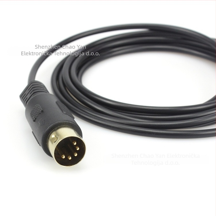 3,5 mm audio na MIDI kabel za instrumente s DIN 5-pin, za snimanje električne klavijature i električnih bubnjeva