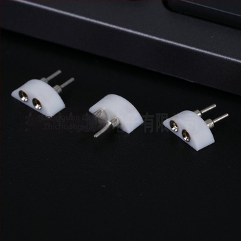 2-pinski zakrivljeni header i ženski header, konektor za LED traku, razmak 2,54 mm, duljina 10 mm, kontakti s tin premazom, namijenjeno za 3C digitalne primjene