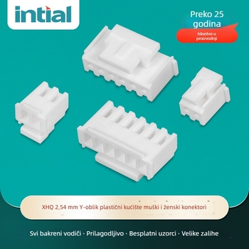 Konektor s gumovim kućištem 2,54 mm, muški i ženski par, PA66 kontakt, 1-jezgra, za 3C digitalne primjene