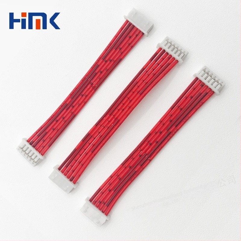 1571 Crvena Red Row Električni kabel, Razmak 2.54/2.0/1.25, Paralelni zvučnički terminal kabel