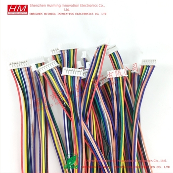 8PIN terminalna linija, 8P, razmak 1,25 mm, dvostruka glava, u istom smjeru ili obrnuto, duljina 5 cm / 50 mm, obojena elektronička linija
