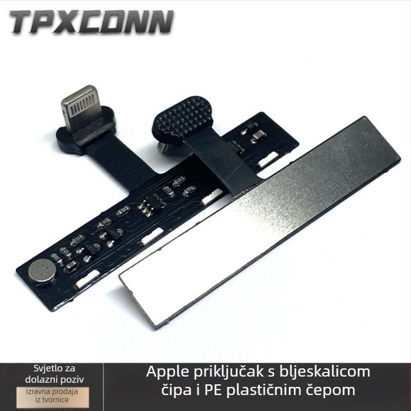 Lightning LED bljeskalica modul za Apple uređaje s glasovnim upravljanjem i konektorom trake kabla