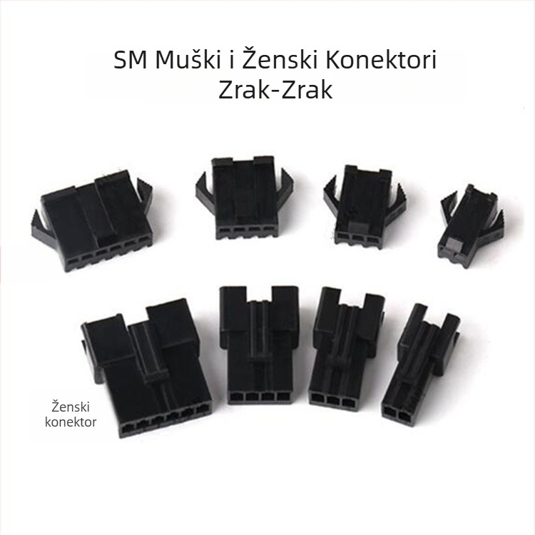 SM2.54mm zračno spajanje SM-2A/3A/4A/5A 2Y/3Y/4Y/5Y/6Y muški i ženski terminali