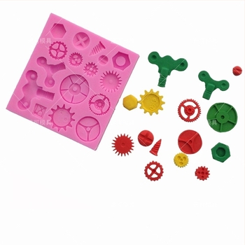 Silikonska kalupa za pečenje za čokoladne ukrase – pravilan mnogokutni oblik; pakiranje Opp bag; kategorija: kalupe za pečenje/torte