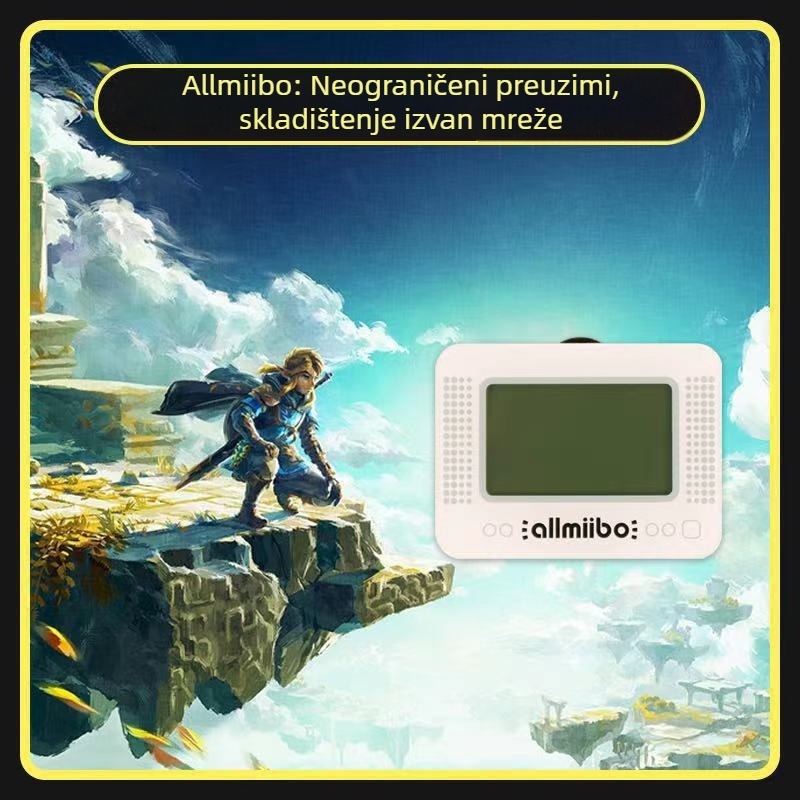 Allmiibo emulator za Nintendo Switch s Bluetoothom, ABS materijal, pojednostavljena verzija