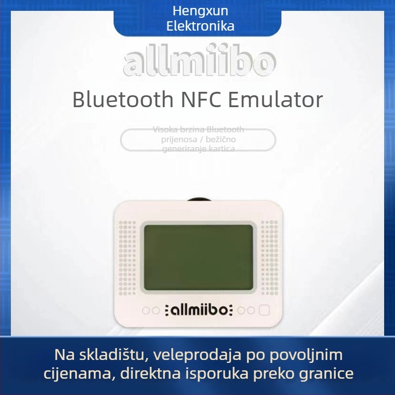 Allmiibo emulator za Nintendo Switch s Bluetoothom, ABS materijal, pojednostavljena verzija