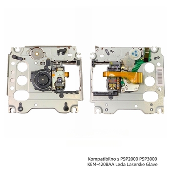 PSP 2000/3000 laserska glava s držačem za čitanje UMD diska
