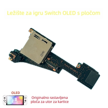 Nintendo Switch OLED ploča za slot kartice sa Socket sučeljem, FPC materijal, originalni softver za igru