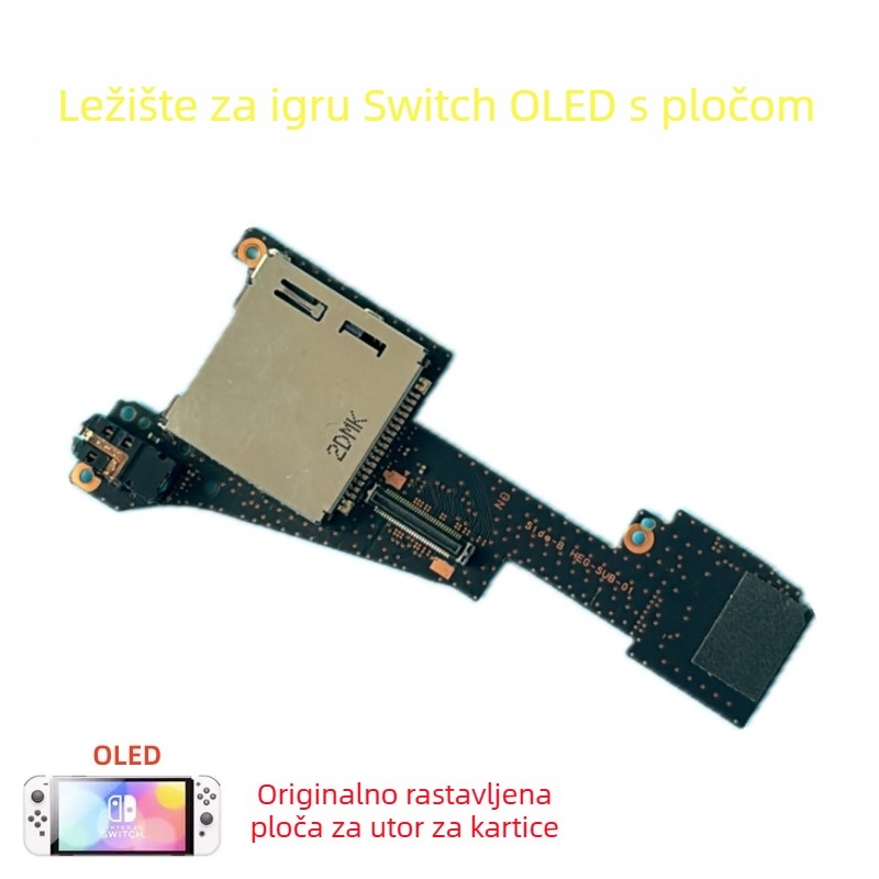 Nintendo Switch OLED ploča za slot kartice sa Socket sučeljem, FPC materijal, originalni softver za igru