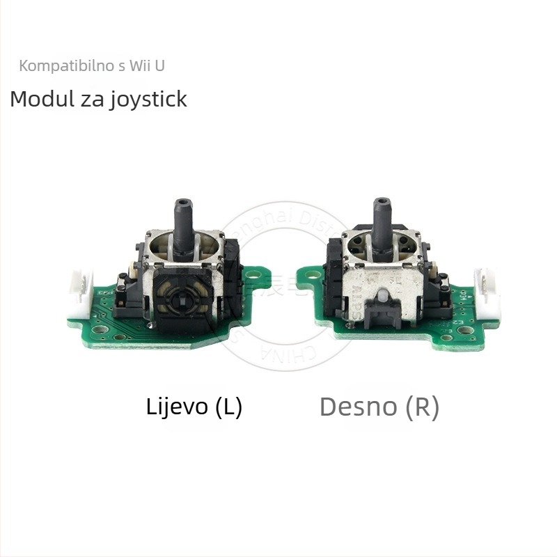 Wii U modul joysticka za lijevi i desni s PCB sklopom, bez vibracija, 13 g