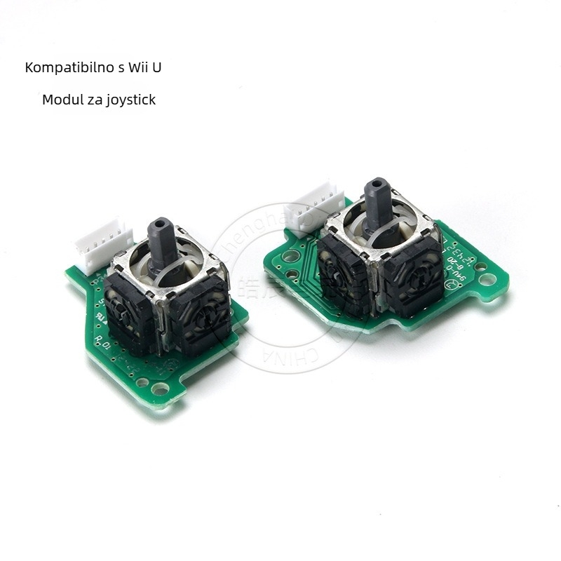 Wii U modul joysticka za lijevi i desni s PCB sklopom, bez vibracija, 13 g