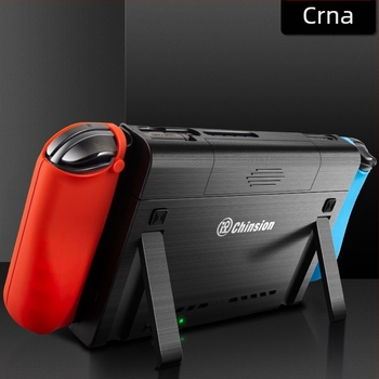 Vanjska baterija za Nintendo Switch s Type-C klipsom i stalkom – 10000mAh, ABS plastika