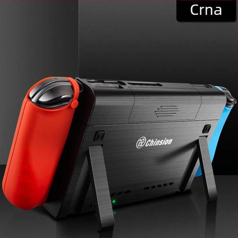 Vanjska baterija za Nintendo Switch s Type-C klipsom i stalkom – 10000mAh, ABS plastika