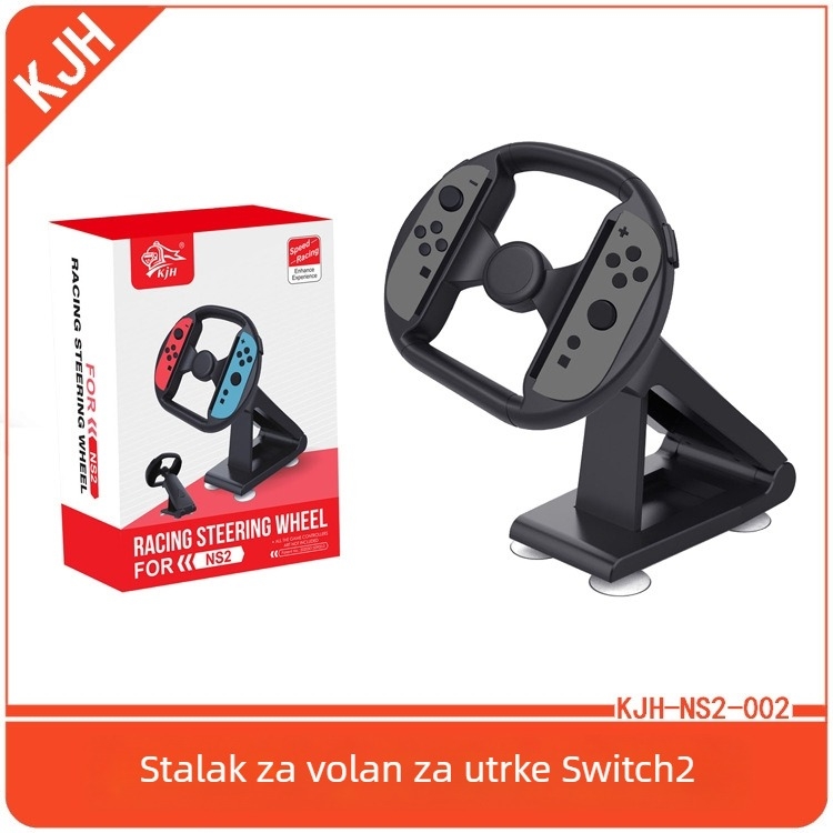 Switch2 volan za igračku konzolu, ABS materijal, 448 g, za nosač volana Switch2