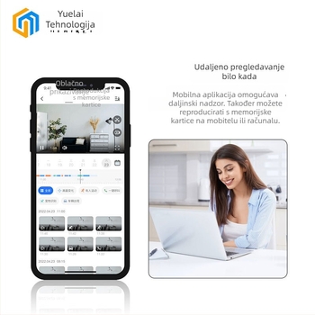 A9 Bežična kamera za kućnu sigurnost s 1080P noćnim vidom, Wi‑Fi, snimanje videa i fotografije