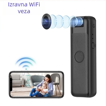 ZC-M8 prijenosna kamera za tijelo s TF karticom, 1-5 MP, ABS kućište, trajanje baterije 1-3 sata