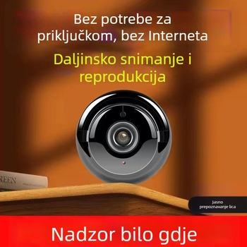 Pametna kamera s 1080p, noćnim vidom, pohranom u oblaku, upravljanje mobilnom aplikacijom, 3,6 mm leća