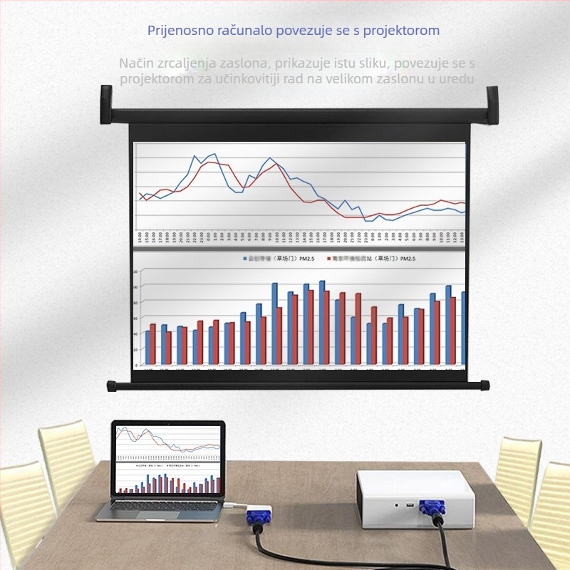 Jinghua VGA kabel za prijenosno računalo i stolno računalo za TV ili monitor, duljina 1,5 m