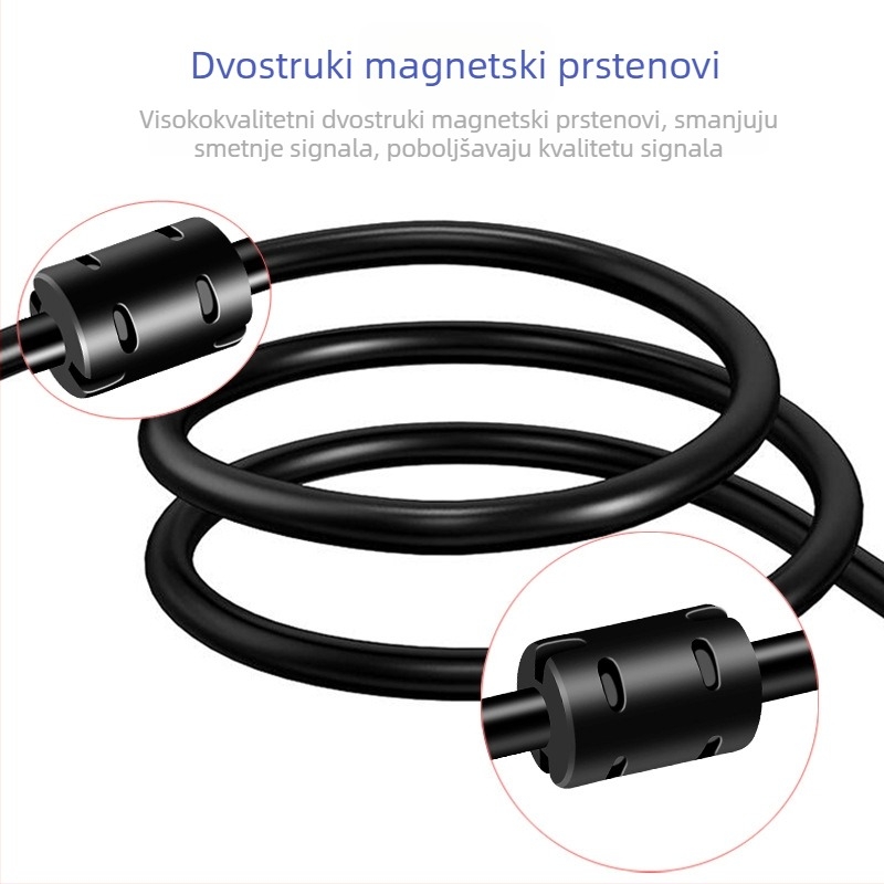 Jinghua VGA kabel za prijenosno računalo i stolno računalo za TV ili monitor, duljina 1,5 m