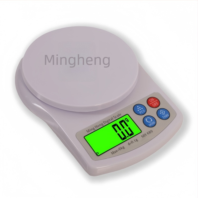 Mingheng MH-689 Digitalna kuhinjska vaga, 3 kg × 0,1 g, 6 kg × 0,1 g, 10 kg × 1 g – Precizna gram vaga za hranu, pečenje i medicinsku upotrebu