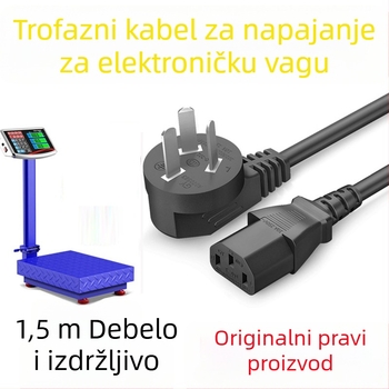 ACS-30 Elektronička stolna vaga s trostrukim utorom i 220V kabelom za punjenje