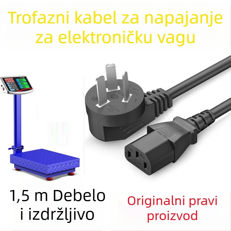 ACS-30 Elektronička stolna vaga s trostrukim utorom i 220V kabelom za punjenje
