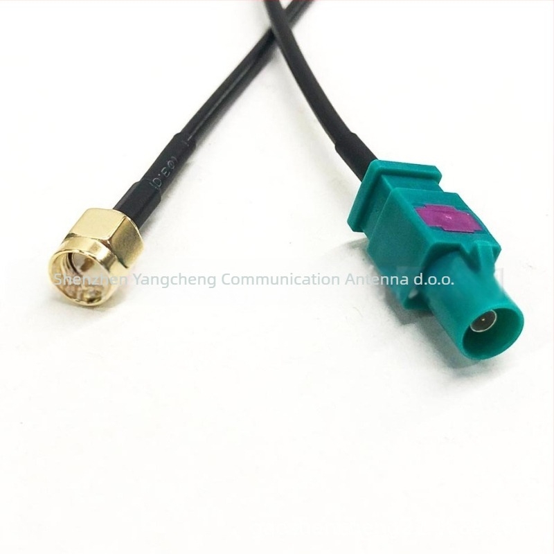 GPS antena produžni adapter za autobus, FAKRA Z-tip SMA, RF linija RG174, 50 Ω, SWR ≤ 1.5, 3 dBi