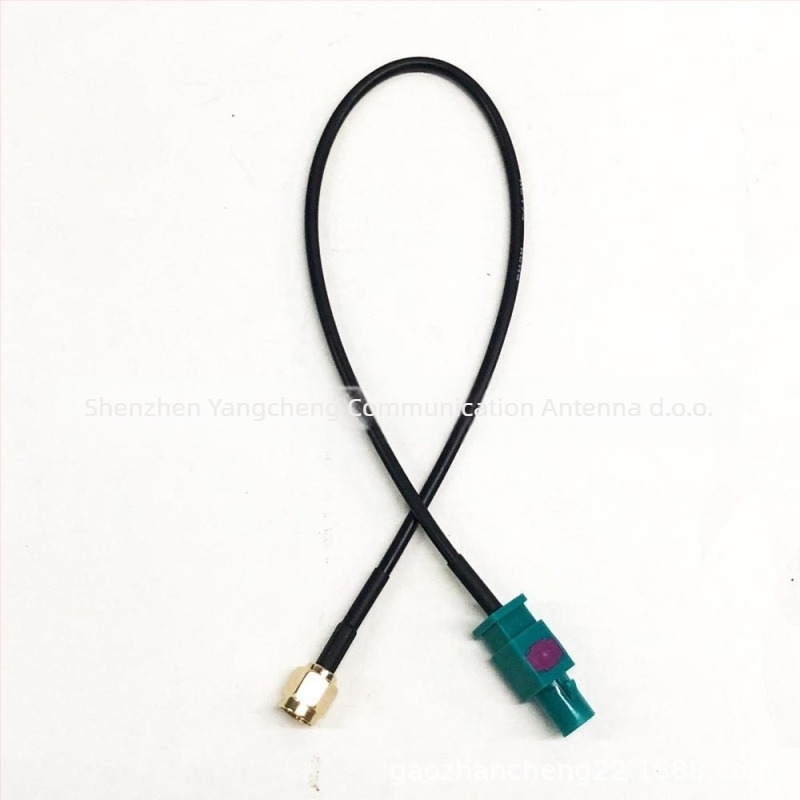 GPS antena produžni adapter za autobus, FAKRA Z-tip SMA, RF linija RG174, 50 Ω, SWR ≤ 1.5, 3 dBi