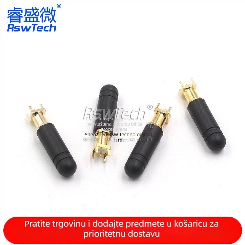 Antena 2.4G/5.8G dvopojasna, vanjski SMA konektor, 50 Ω, SWR ≤ 1.2, raspon frekvencija 2.4–5.8 GHz