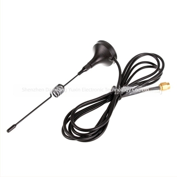 Vanjska omnidirekcijska RFID antena MS-XP-433, 3 dBi, 433 MHz, 50 Ω, SMA ili prilagođeni konektor, s usisnom čašicom