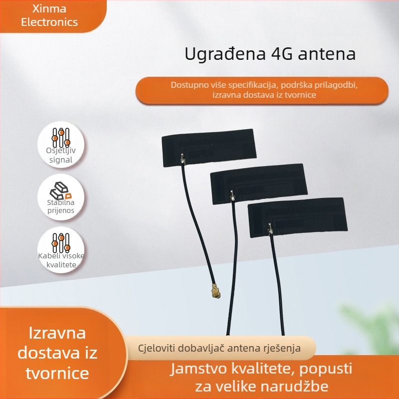 FPC patch antena za 4G, ugrađena, cijeli opseg, omnidirekcionalna, visok dobitak