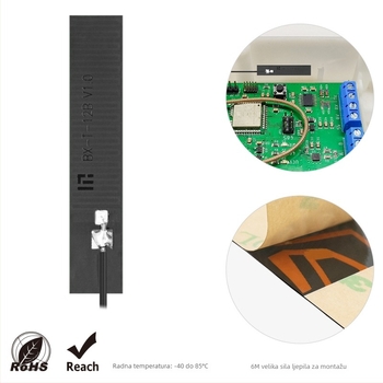 433 MHz bežični modul s ugrađenom FPC antenom, omnidirekcijski visoki dobit LoRa prijenos podataka, prilagodljivo