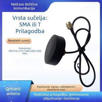 Vanjska vodootporna RF antena za 4G modul u ormariću
