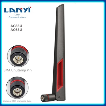 Antena za ASUS AC88U/AC68U, dvopojasna, 8 dBi dobitak, LY-1458 model, SWR ≤ 1.5