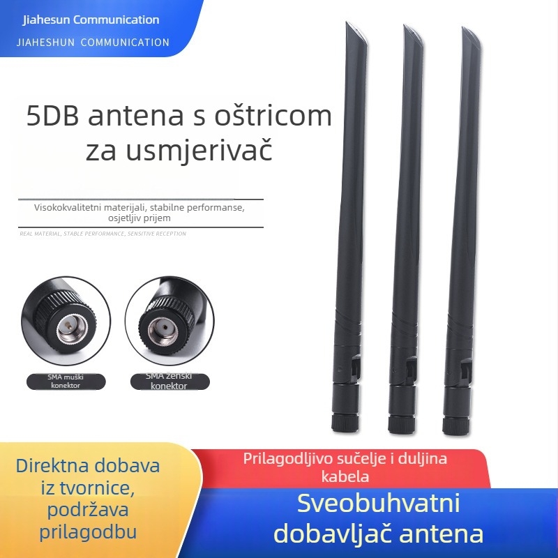 Blade antena za router (Model: Blade antenna router antenna) Marka: Home Heshun; SWR ≤ 2.0